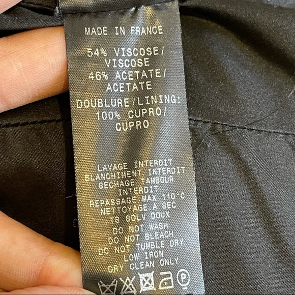 Thierry Mugler 🚩Host Pick🚩 slim edgy leather blazer - Picture 11 of 14